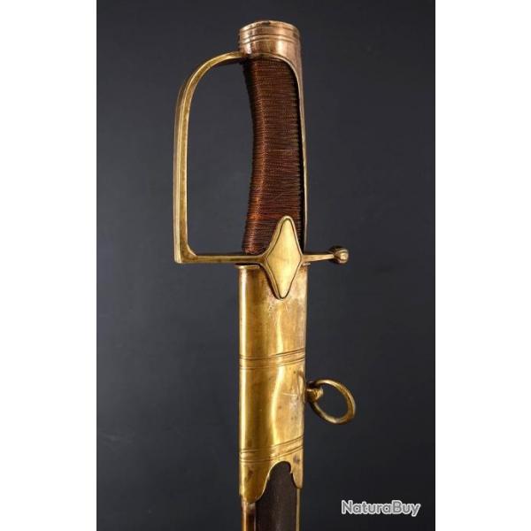 SABRE OFFICIER DES CHASSEURS A CHEVAL MODELE 1792 - FRANCE PREMIERE REPUBLIQUE Collection France Tr