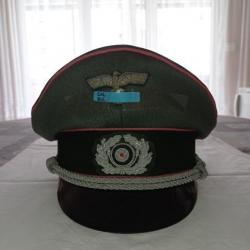 Casquette officier panzer 2 GM .