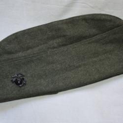 CALOT AMERICAIN DE MARINES-US GARRISON CAP-GREEN FOREST-USMC-US MARINES CORPS