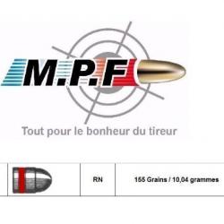 Ogives MPF. 40RN 155Gr Ø401". projectiles plomb graissé par 750. promotion pour le TSV