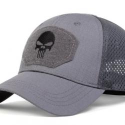 Casquette Punisher grise