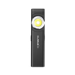 Lampe rechargeable à double source de lumière E5 - 470 lumens - noir