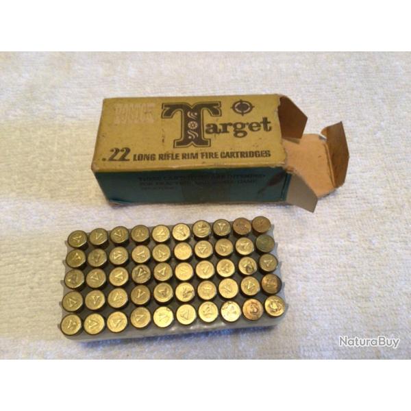 Une bote de 50 munitions 22 LR VOSTOK RUSSE