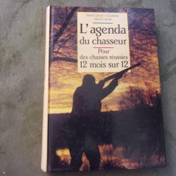 livre " Agenda du chasseur"  Chantelot