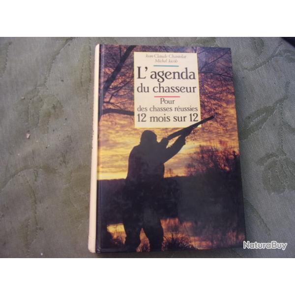 livre " Agenda du chasseur"  Chantelot