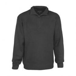 PROMOTION ! Pull chasse Idaho Col camioneur Noir