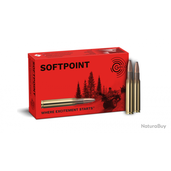 MUNITIONS GECO CAL.30-06 Springfield DEMI BLINDEE SOFT POINT 11G /170GR 20 boites ( 400 munitions )