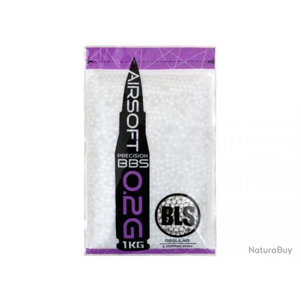 Billes Airsoft 0.20gr Prcision Blanche- H20 - BLS - Sac 1Kg