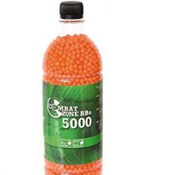 Billes 0.12gr Orange Bouteille de 5000 - 25672