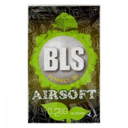 Billes Airsoft BIO 0.28gr Blanche -PLA28 - BLS - Sac 1Kg