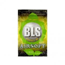 Billes Airsoft BIO 0.20gr Blanche PLA20 - BLS - Sac 1Kg