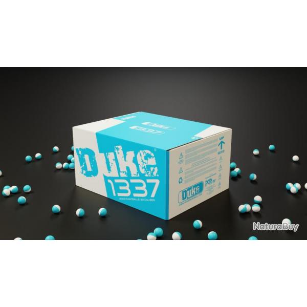 Billes Calibre 50 paintball DUKE 1337 Europe - carton BLEU de 4000