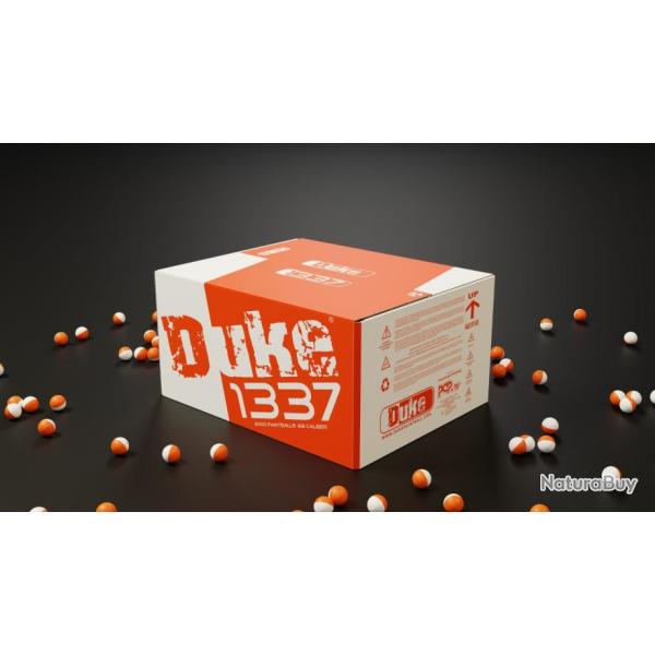 Billes paintball DUKE 1337 Cal68 Europe - Carton 2000 couleur 1