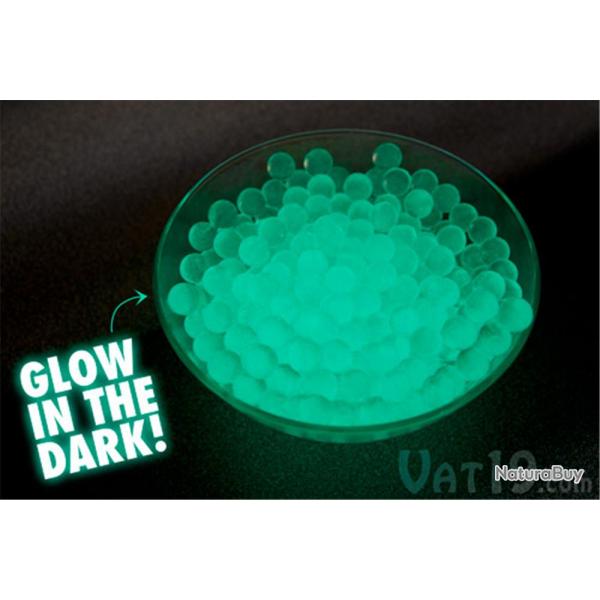 Billes paintball DUKE PHOSPHORESCENTES Verte- Carton de 2000