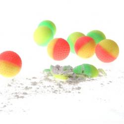 Boite 100 Billes Poudre Cal 68 - PowderBall Simulation