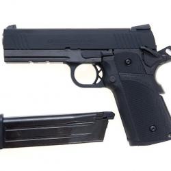 Pistolet MARUI Hi Capa 4.3 Tactical Custom Noir -GBB 013282