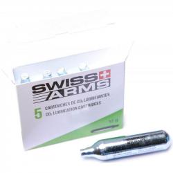 Cartouche Entretien CO2 Silicone pour Réplique CO2 - Boite de 5 - Swiss Arms