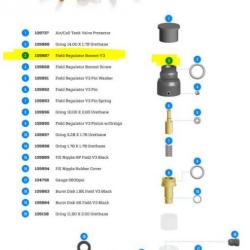 Bonnet pour regulator - Field V3