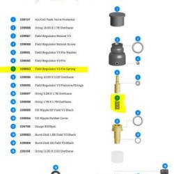 Ressort de Pin pour regulator - Field V3