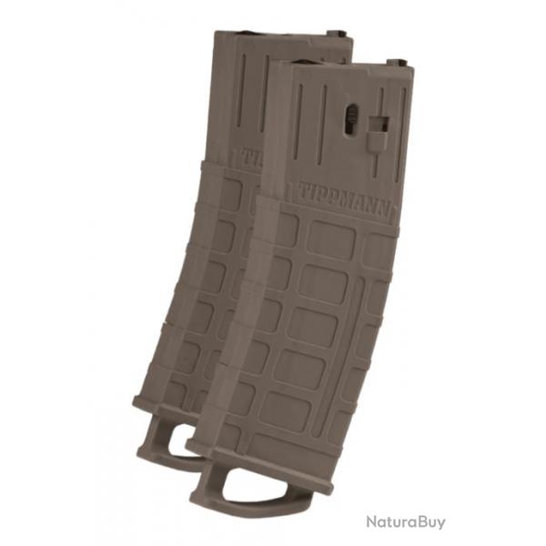 Magazine for TMC Tippmann Magfed - Pack 2- TAN