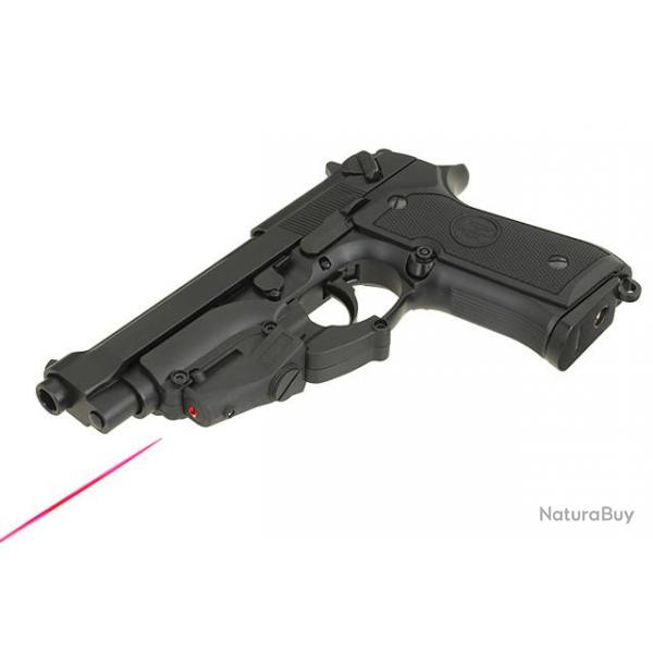 Laser Rouge pour Pistolets Beretta sans rails 7725 - Big Dragon