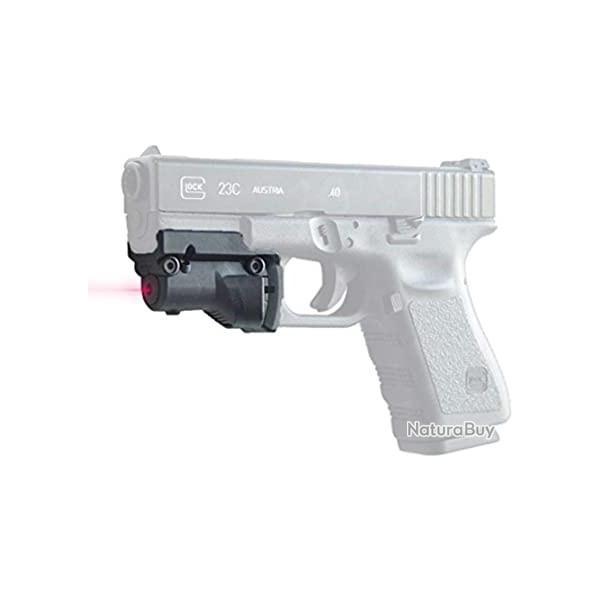 Laser Rouge pour Pistolets Glock - Big Dragon