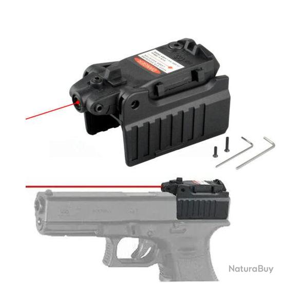 Laser Rouge pour Culasse Pistolets Glock - FMA