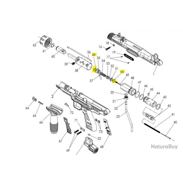 FT12 - Joint interne corps de Valve Ta45027 - 11827