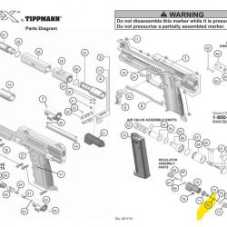 TPX T19-Compression spring 500 Fl 198 Od-76496