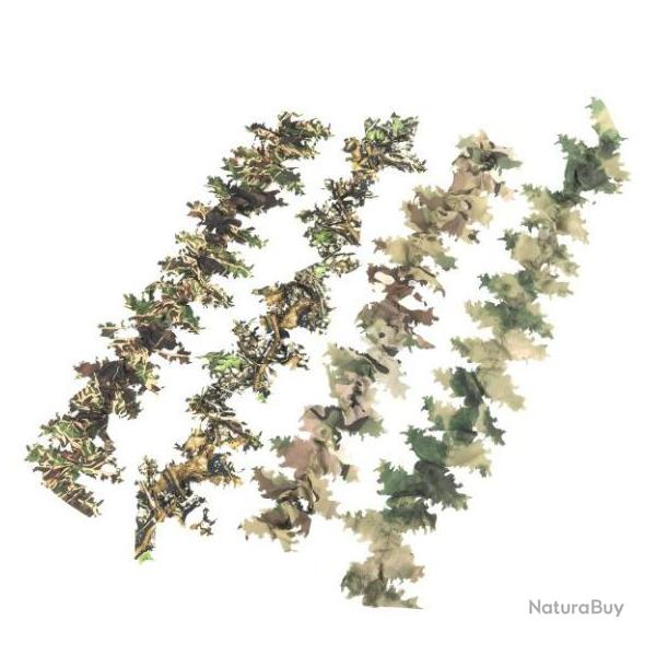 Camouflage 3D- Lannieres Ghillie Camo Sniper 15 pieces - Amber - Novritsch