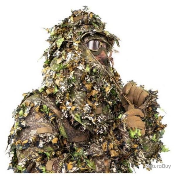 Camouflage 3D - Bob Cagoule Ghillie Sniper - Amber - Novritsch