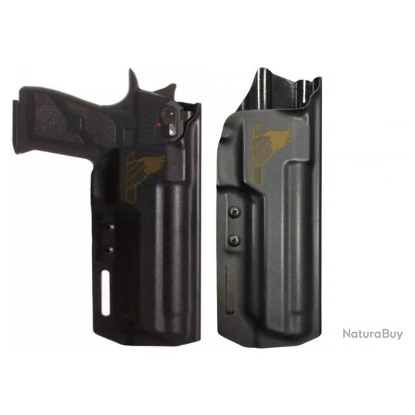 Holster Rigide Droitier Dersert Eagle - Noir - Swiss Arms