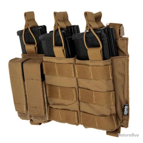 Porte 5 Chargeurs Zyloz  Boucle M4/AK/G36 Coyote Brown- Primal