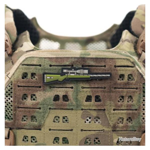 Patch Novritsch SSG10 Sniper PVC Velcro - Green