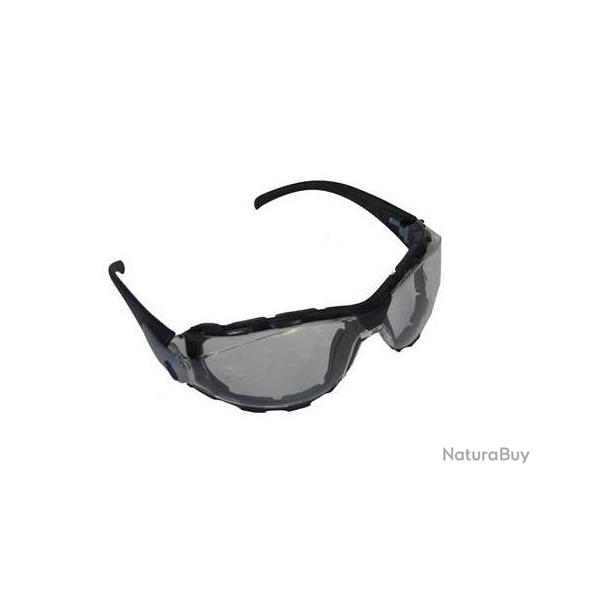 Lunette de protection PROMousse monture ajustable- - Verre anti rayures- Fum