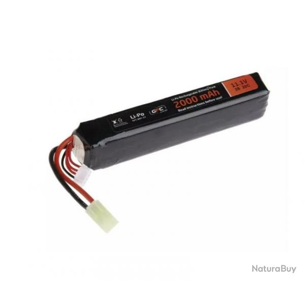 Batterie Li-Po -11.1V 2000 20/40C mAh 20C - GFE