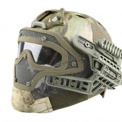 Casque tactique Emerson G4 PJ intégral +grille - Atak FG