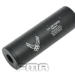 Silencieux US Airforce Alu- 14mm ACW et CCW TB705 - FMA