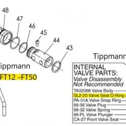 Joint Valve seat 98 et Joint Ext Gaz Line FT ta45031 -11710