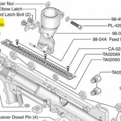 98 Platinium pin pour front Sight -11679