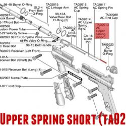 Tippmann 98 ACT upper spring short-11735