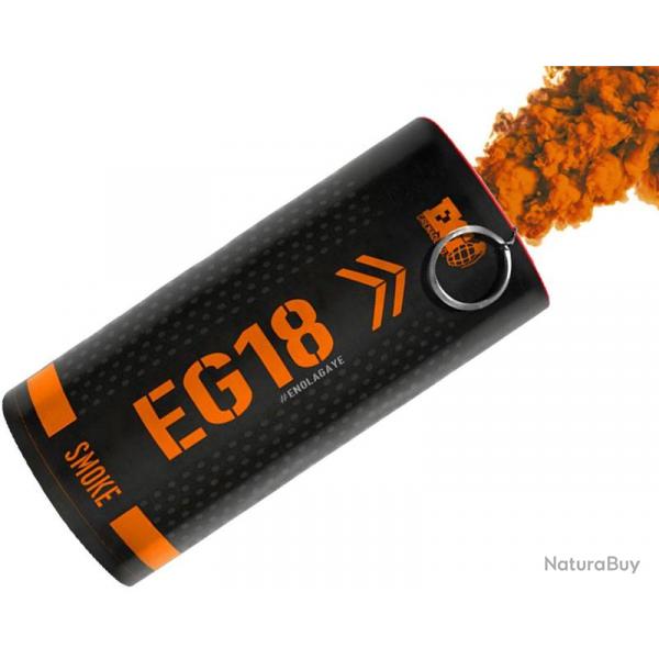 Fumigene Enolagaye EG18 Assault Smoke Ring pull Orange
