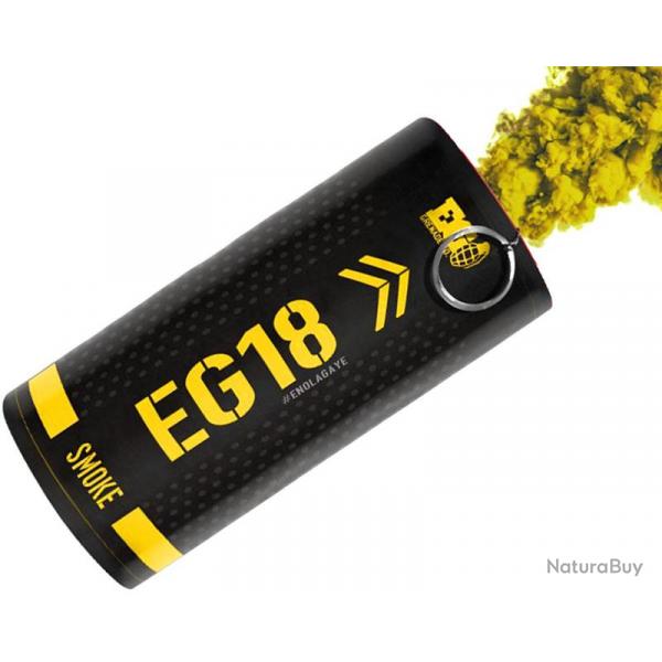 Fumigene Enolagaye EG18 Assault Smoke Ring pull Jaune