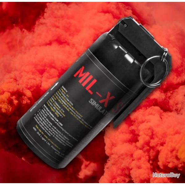 Fumigene Enolagaye MIL-X Rouge