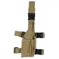 Holster de cuisse universel de cuisse Gaucher TAN