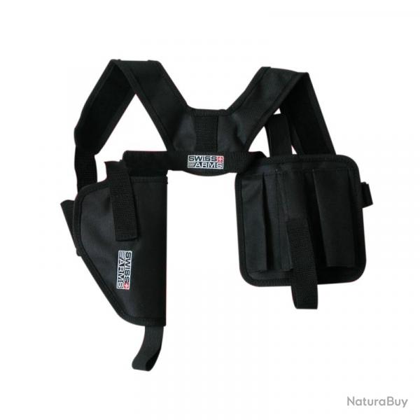 Holster d epaule horizontal noir - Swiss Arms
