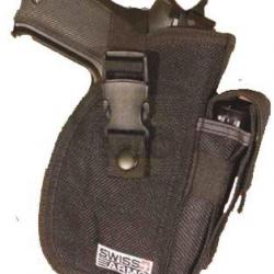 Holster de ceinture multi positions noir - Swiss Arms