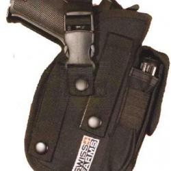 Holster de ceinture ambidextre noir - Swiss Arms