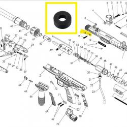 Plastic Washer simple Poignée FT12-FT50