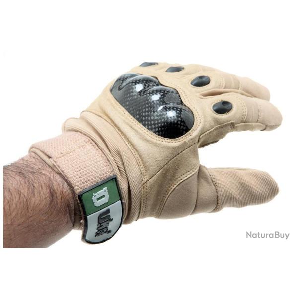 Gants Duke Tactique Renforce Desert Tan- M